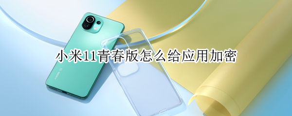 小米11青春版怎么给应用加密（小米11青春版怎么给应用加密密码）