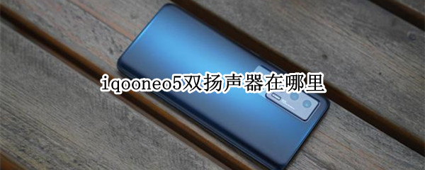 iqooneo5双扬声器在哪里 iqooneo5活力版双扬声器在哪里
