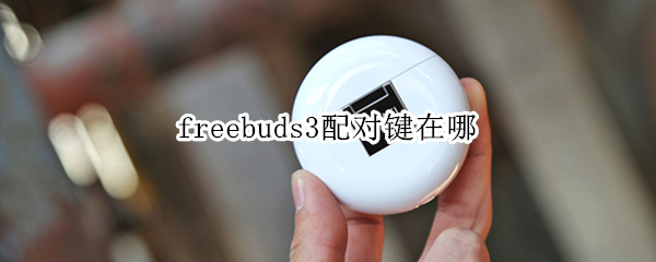 freebuds3配对键在哪 如何配对freebuds 3