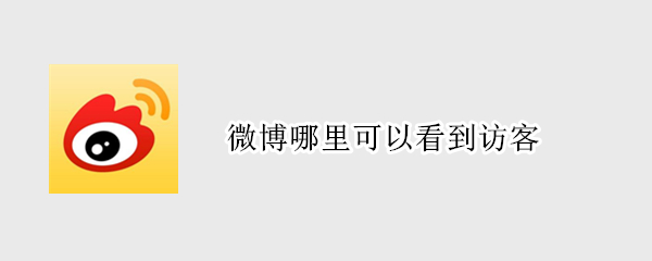 微博哪里可以看到访客（微博哪里可以看到访客的人是谁）