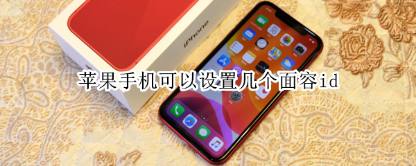 苹果手机可以设置几个面容id（苹果手机可以设置几个面容id付款）