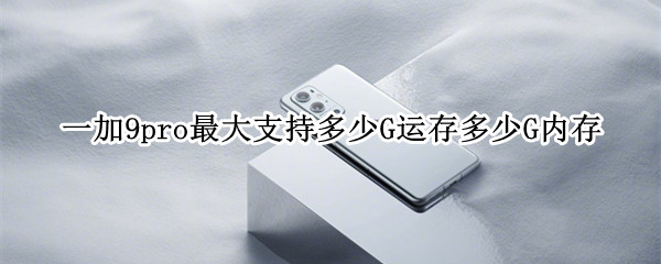 一加9pro最大支持多少G运存多少G内存 一加9pro支持内存扩展吗
