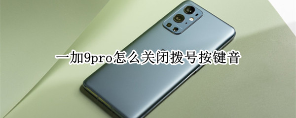 一加9pro怎么关闭拨号按键音（一加9pro怎么关闭拨号按键音效）