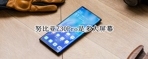 努比亚Z30Pro是多大屏幕（努比亚z30pro屏幕分辨率）