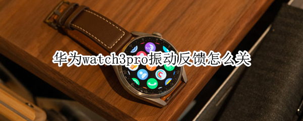 华为watch3pro振动反馈怎么关 华为watch3pro按钮转不动