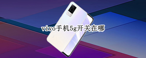 vivo手机5g开关在哪 vivo手机在哪里开启5g