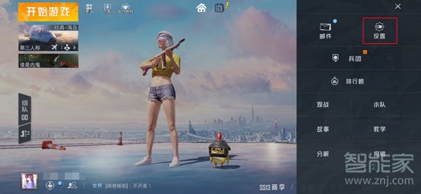 手机吃鸡帧数在哪里看