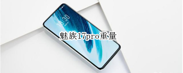 魅族17pro重量 魅族17pro重量可以接受吗