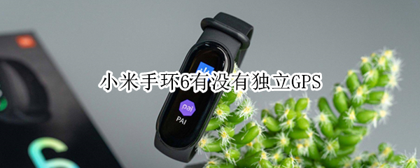 小米手环6有没有独立GPS 小米手环6有没有独立GPS
