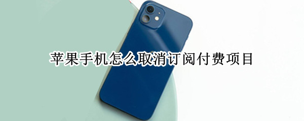 苹果手机怎么取消订阅付费项目 怎么取消苹果手机上订阅的付费项目