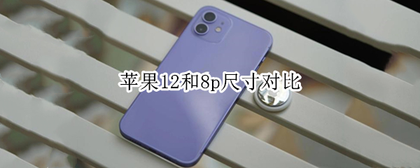 苹果12和8p尺寸对比（苹果12与8p尺寸对比）