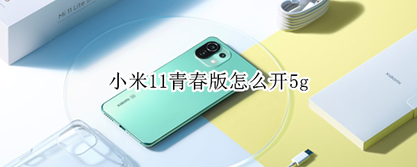 小米11青春版怎么开5g 小米11青春版怎么开空调