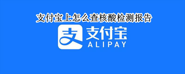 支付宝上怎么查核酸检测报告 支付宝上怎么查核酸检测报告单