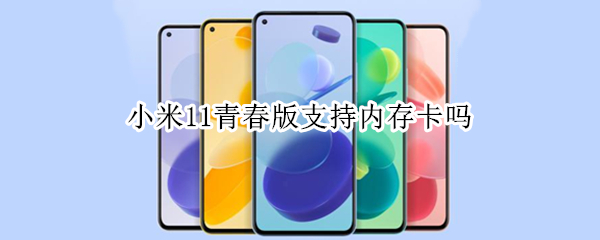 小米11青春版支持内存卡吗 小米11青春版支持内存卡吗怎么用