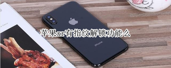 苹果xr有指纹解锁功能么 苹果xr有指纹解锁功能么