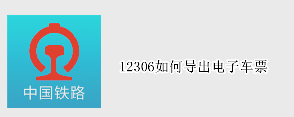 12306如何导出电子车票（12306如何导出电子车票明细）