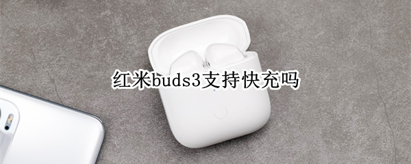 红米buds3支持快充吗（红米2支持快充吗）