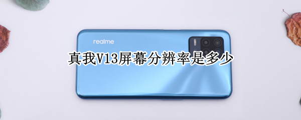 真我V13屏幕分辨率是多少（真我v13手机分辨率）
