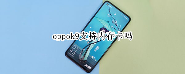 oppok9支持内存卡吗 oppok9s支持内存卡吗