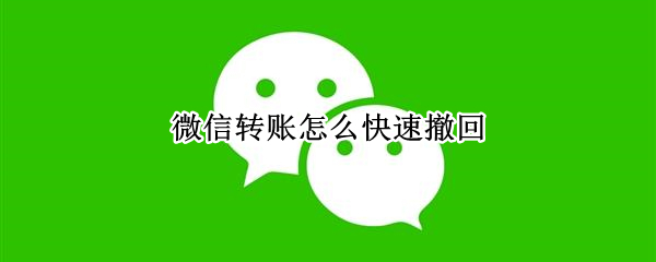 微信转账怎么快速撤回（微信转账怎么快速撤回客服电话）