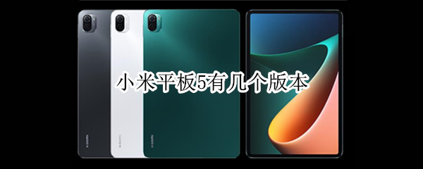 小米平板5有几个版本 小米平板5各个版本