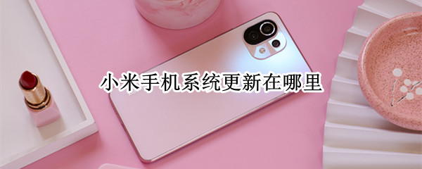 小米手机系统更新在哪里 小米手机系统更新在哪里关闭自动更新