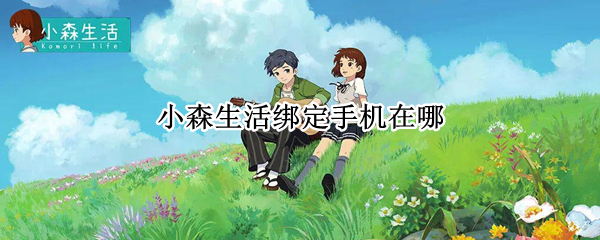 小森生活绑定手机在哪（小森生活 绑定手机）