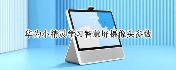 华为小精灵学习智慧屏摄像头参数（华为小精灵智慧屏像素）