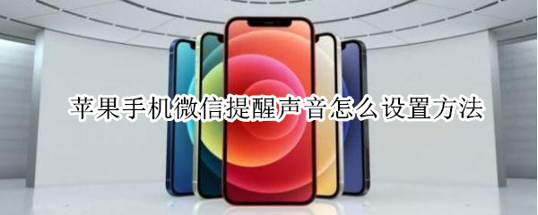 苹果手机微信提醒声音怎么设置方法（苹果手机微信提醒声音怎么设置方法不响）