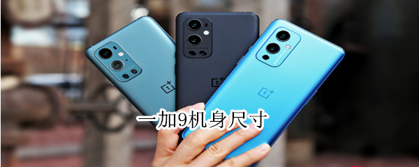 一加9机身尺寸（一加 9 尺寸）
