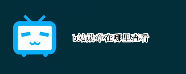 b站勋章在哪里查看（B站在哪里看勋章）