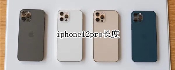 iphone12pro长度（iphone12pro长度和宽度）