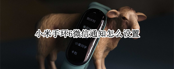 小米手环6微信通知怎么设置（小米手环6微信通知怎么设置声音）