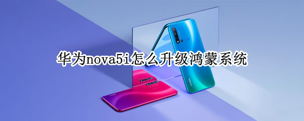 华为nova5i怎么升级鸿蒙系统 华为nova5i升级鸿蒙系统怎么样