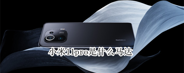 小米11pro是什么马达 小米11u是什么马达