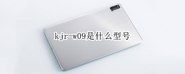 kjr-w09是什么型号（华为KJR-W09是什么型号）