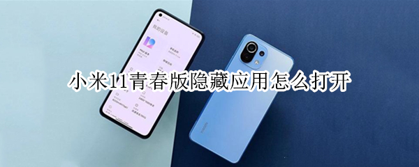 小米11青春版隐藏应用怎么打开（小米11青春版隐藏应用怎么打开呢）