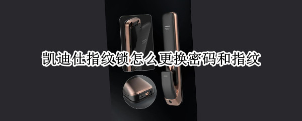 凯迪仕指纹锁怎么更换密码和指纹（凯迪仕指纹锁怎么更换密码和指纹视频）