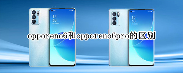opporeno6和opporeno6pro的区别（opporeno6和opporeno6pro的区别图片）