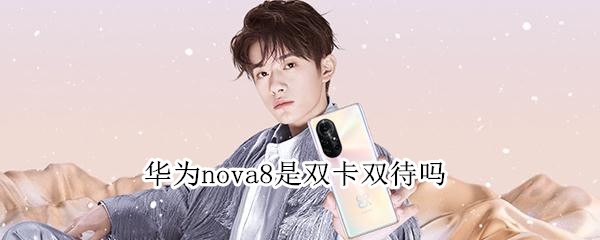 华为nova8是双卡双待吗 华为nova8是双卡双待吗?