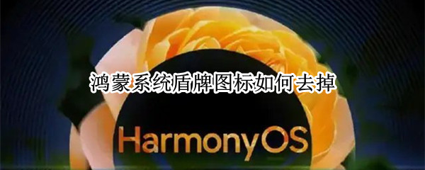 鸿蒙系统盾牌图标如何去掉（鸿蒙 盾牌）
