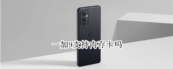 一加9支持内存卡吗（一加9支持内存卡扩展吗）