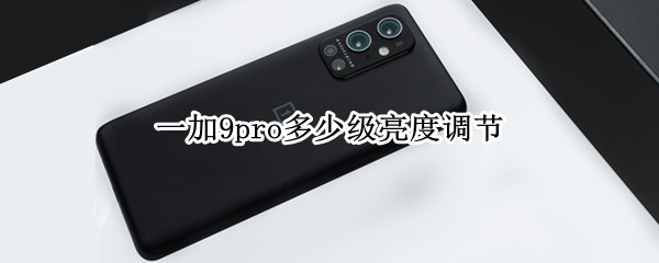 一加9pro多少级亮度调节（一加九pro亮度）