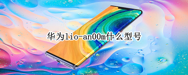 华为lio-an00m什么型号（华为lio-an00M是什么型号）