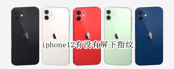 iphone12有没有屏下指纹（iphone12有屏下指纹么）
