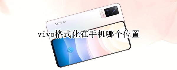 vivo格式化在手机哪个位置（vivo手机的手机格式化在哪里）