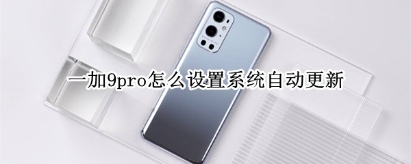 一加9pro怎么设置系统自动更新（一加9pro怎么设置系统自动更新）
