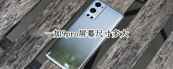 一加9pro屏幕尺寸多大（一加9pro屏幕尺寸多大的）