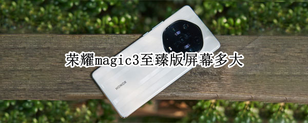 荣耀magic3至臻版屏幕多大（荣耀magic3至臻版屏幕尺寸）