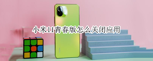 小米11青春版怎么关闭应用（小米11青春版怎么关闭应用行为记录）